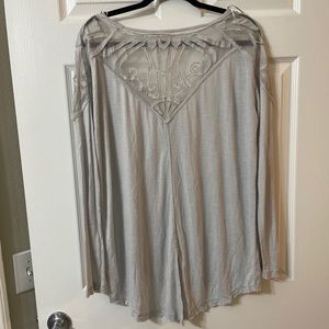 Free People Long Sleeve Top  EUC.